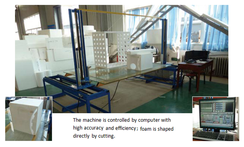 Numerical Controlled Foam Cutting Machine