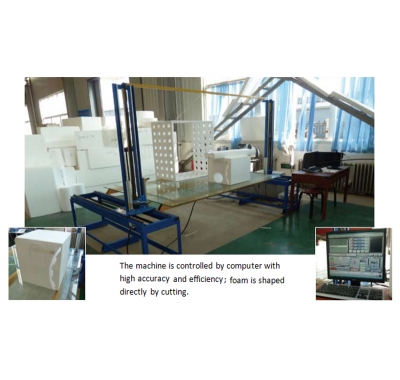 Numerical Controlled Foam Cutting Machine